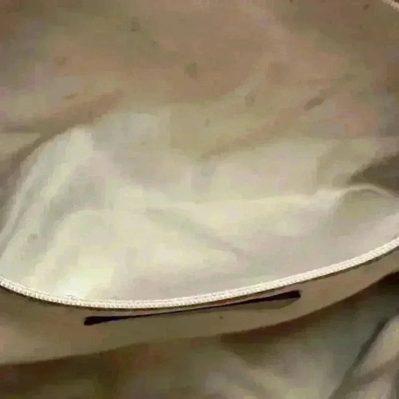 Coach F30965 TAYLOR Leather BOWLER SATCHEL Bag Purse Gray Taupe Color - Picture 11 of 16